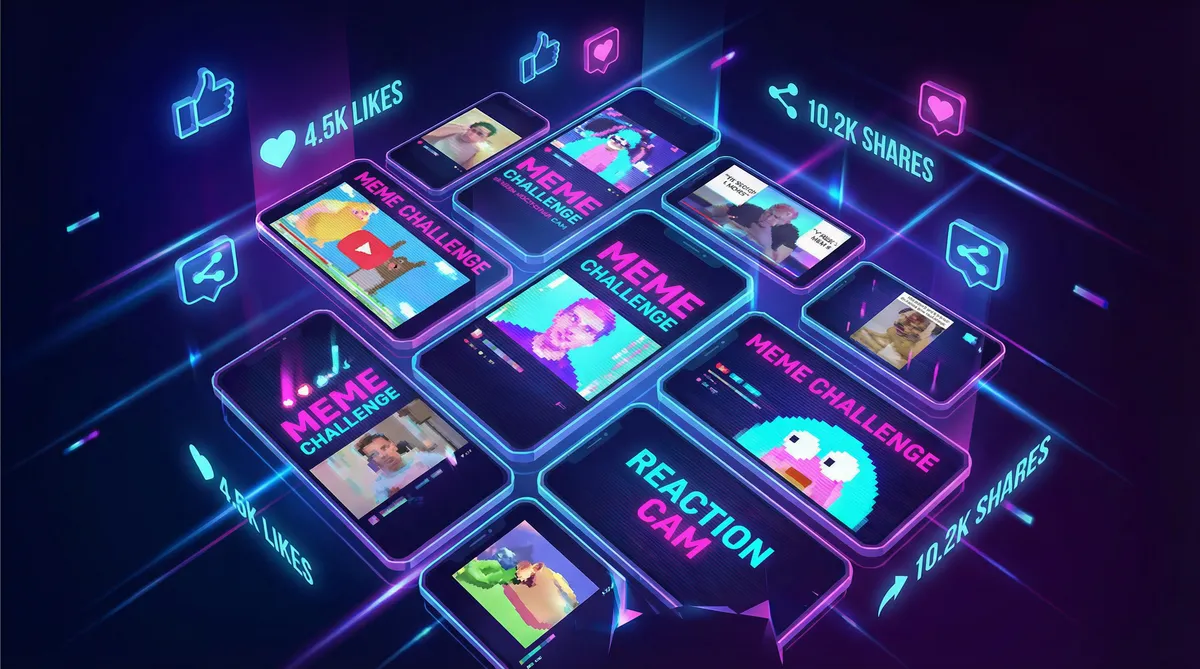 能播放ZOOM 热梗挑战活动 - 用户二次创作展示